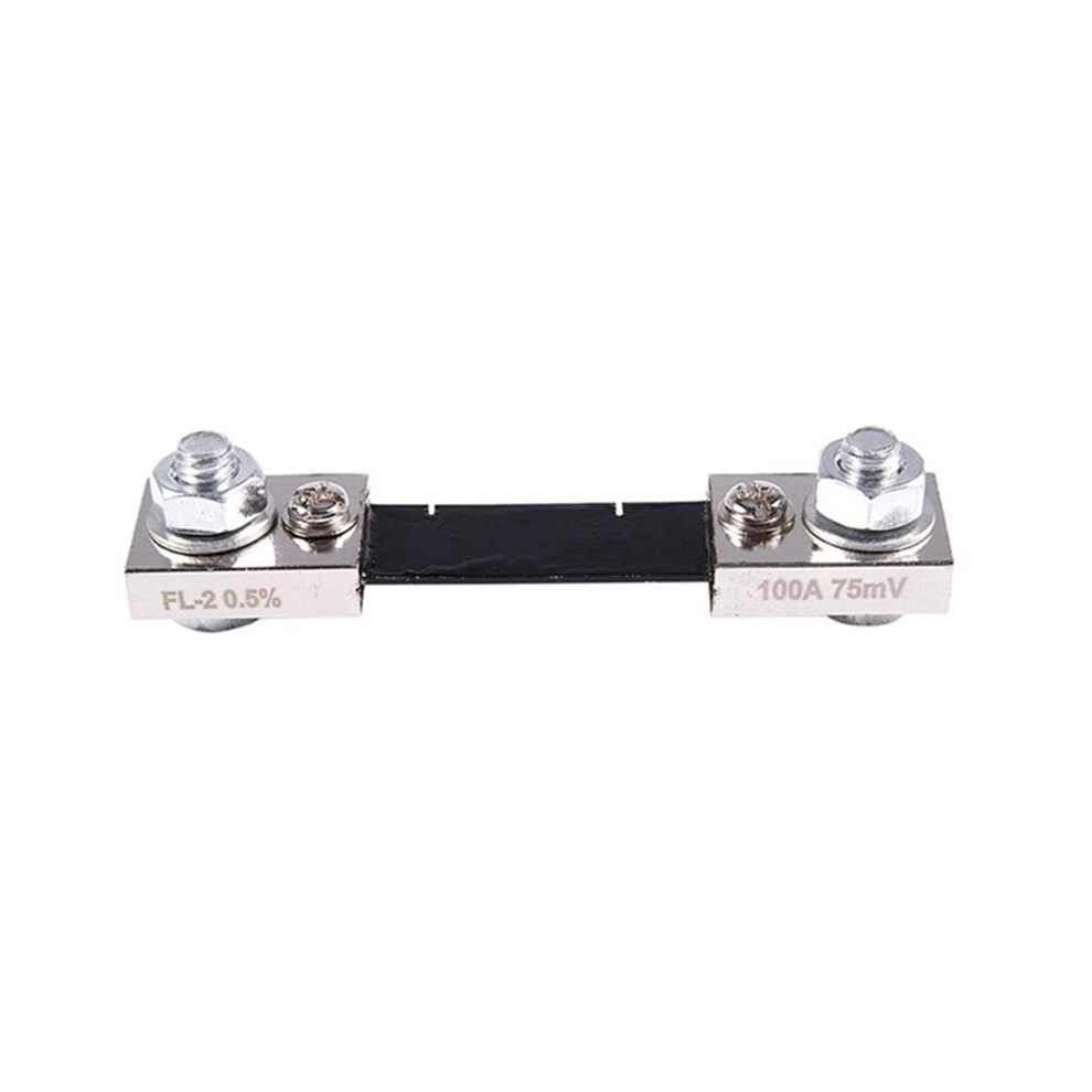 External Shunt Resistor For Digital Ammeter -100A, 75Mv 6031379186341
