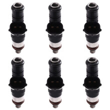 6PCS Fuel Injector 0280158041 for 407 607 C5 C6 Laguna 3.0L V6 041190052 9648129380