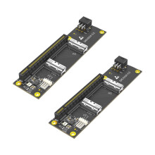 Carte Adaptatrice PCI Express PCIe 5.0 X16 Vers Double MCIO SFF-1016 pour Serveur GPU Haute Vitesse