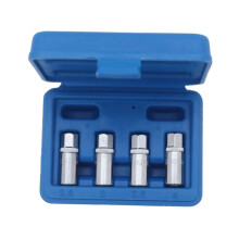 Kit D'Extracteurs de Goujons (4 Pièces) : Outil pour Retirer les Goujons Cassés, Douille de 1/4 Pouce, Kit D'Installation pour la Réparation