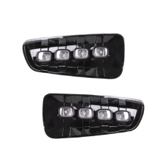 1 Paire de Feux de Jour Ă del avec Clignotants et Antibrouillards Jaunes pour Raptor SVT F150 2009-2014
