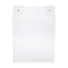 Magnetischer Papierhalter Aus Transparentem Acryl für Schranktüren, Aufbewahrung für Pergamentpapier im A4-Format