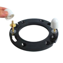 Dikke Toiletwasring met Flens, Universele Afvoerleidingen, Complete Toiletinstallatieset, Toiletafdichtingsring