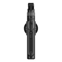 TT86  Perche à Selfie Aérienne avec Pince Magnétique, Support de Téléphone 2 en 1, Trépied pour Smartphone et Commande Sans Fil