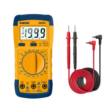 ANENG A830L -Taschen-Digitalmultimeter mit LCD-Anzeige für Wechsel-/Gleichspannung, Strom, Dioden und Frequenz - Handmultimeter-Tester