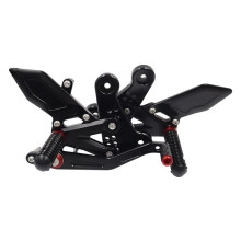 Motorcycle CNC Rearset Adjustable Footrest Racing Front Pedal Accessories for 675SRR 675SS 675SR-R 675 SS 675 SRR