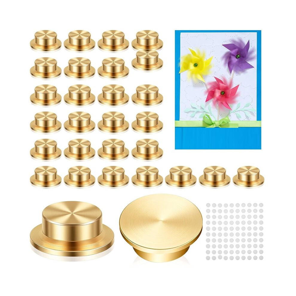 30Pcs Spinners For Card Making Spinners 360Rotation Metal Rotating Bearings For Diy Handmade Paper Card 6034266168833