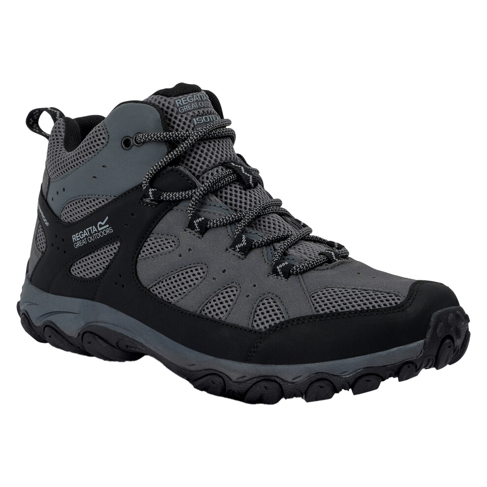Regatta (12 Uk, Granite/Dark Steel) Mens Edgepoint Iv Walking Boots