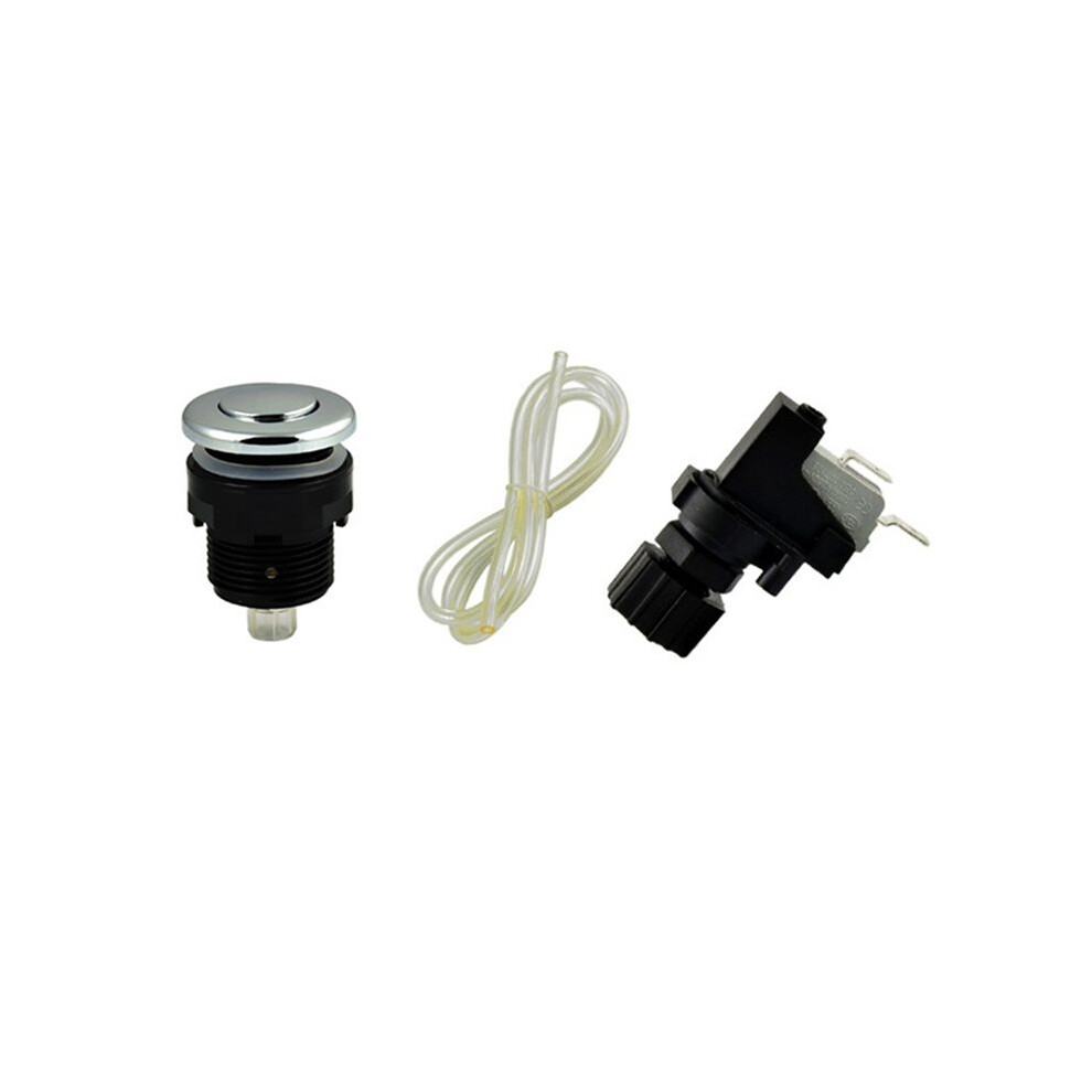 1Set Pneumatic Off Push Button For Bathtub Spa Waste Garbage Disposal Whirl-Pool 34Mm Suit 6032841158422