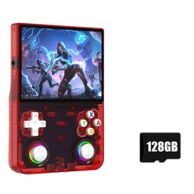 R36 Ultra X Open Source Videospielkonsole 4,5-Zoll-IPS-Bildschirm 128 GB Pocket Player 2,4G WiFi PSP Handheld-Spielkonsole A