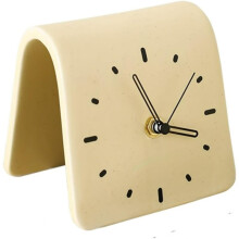 Horloge de Bureau, Décoration de Bureau Simple, Horloge de Chevet Décorative pour Salon, Décoration de Bureau pour Dortoir, 1 Pièce B