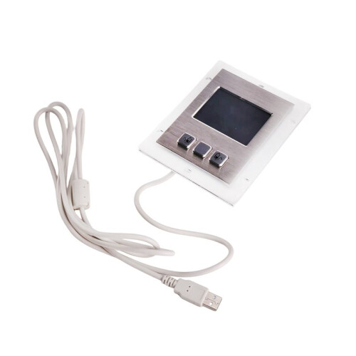 Panel Mount Industrial Waterproof Touchpad Mouse Metal Construction High Sensitivity Accurate Cursor Control, USB