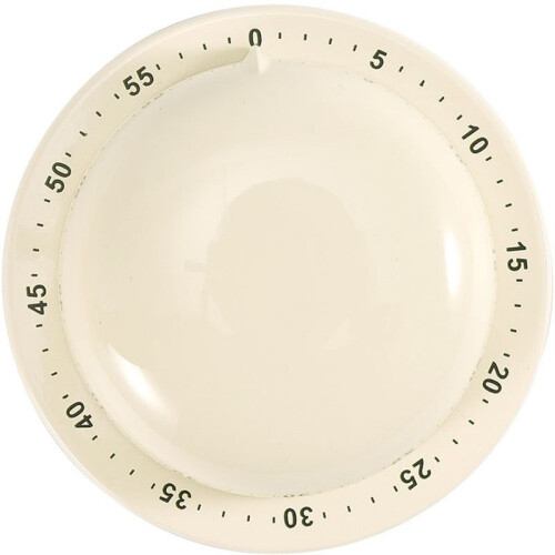 Kitchen Hat Timer Stainless Steel Magnetic Timer Clock Learning Baking Boiled Egg Doing Questions  Manager White