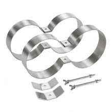 Diving Double Cylinder Bottles Retainer Diving Tanks Band Carry Rings Double Twin Cylinder Tanks Mounting Band