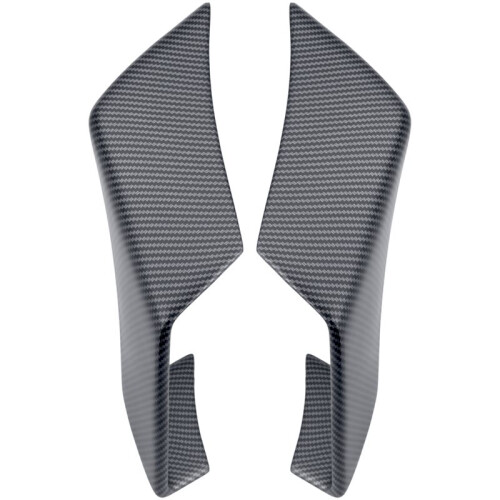 Motorcycle Winglet Aerodynamic Wing Kit Spoiler Fixed Wing for  RSV4 RF 2009 2010 2012 2013 2014-2021 Matte