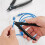 2 Pack Micro-Wire Cutters, 5 Inches Flush Cutters Pliers, Diagonal Side Cutters Nippers, Zip Tie Sprue Cutter 2