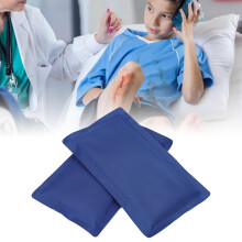 2 Stück Gel-Eispackungen - Wiederverwendbar Heiß/Kalt Blau