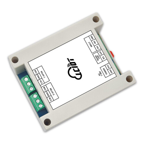 RS485/CAN 2-CH Relay Module Supports Modbus RTU Protocol 2-in 2-Out DC7-48V 1