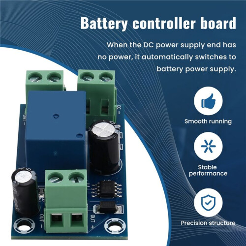 2 Pack Battery Charging Protection Module Power Failure Automatic Switching Device Board Emergency Conversion Module 1