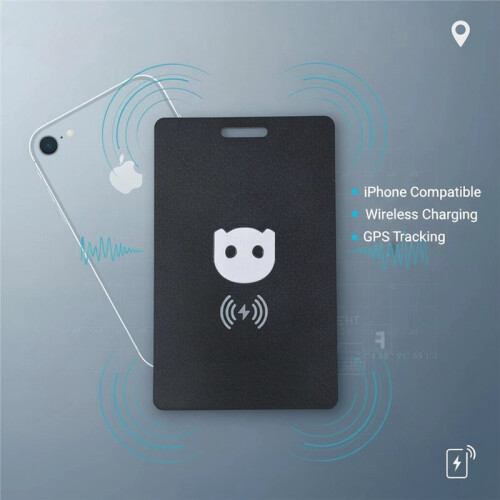 Ultra-Thin Card   Tracker for Android and 'S Frist Tracker Card Wireless Charging Anti-Loss Device