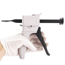 Pistolet à Colle AB, Pistolet à Colle pour Caoutchouc Silicone Dentaire, Pistolet à Colle Silicone, Pistolet à Colle Silicone 1:2