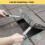 2Pcs Paver Puller, Paver Extractor Tool with Joint Scraper  Teeth & Gripper Slots, Paver Removal Tool for Garden 7