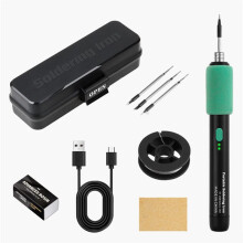 USB Portable Charging Radio Soldering Iron Multi Occasion Use Soldering Repair Household Ironing Tools Set