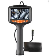 Endoscope Industriel pour L'Inspection de Canalisations D'Égouts et de Drains, avec Deux Caméras et Double Objectif 1080p