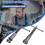 22pcs Heavy Duty Disc Brake Piston Caliper Compressor Rewind Tool Set & Wind Back Tool Kit for Brake Pad Replacement 6