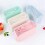 Three-Layer Lunch Box Bento Box Outdoor Lunch Box Microwaveable with Fork & Spoon Green 5