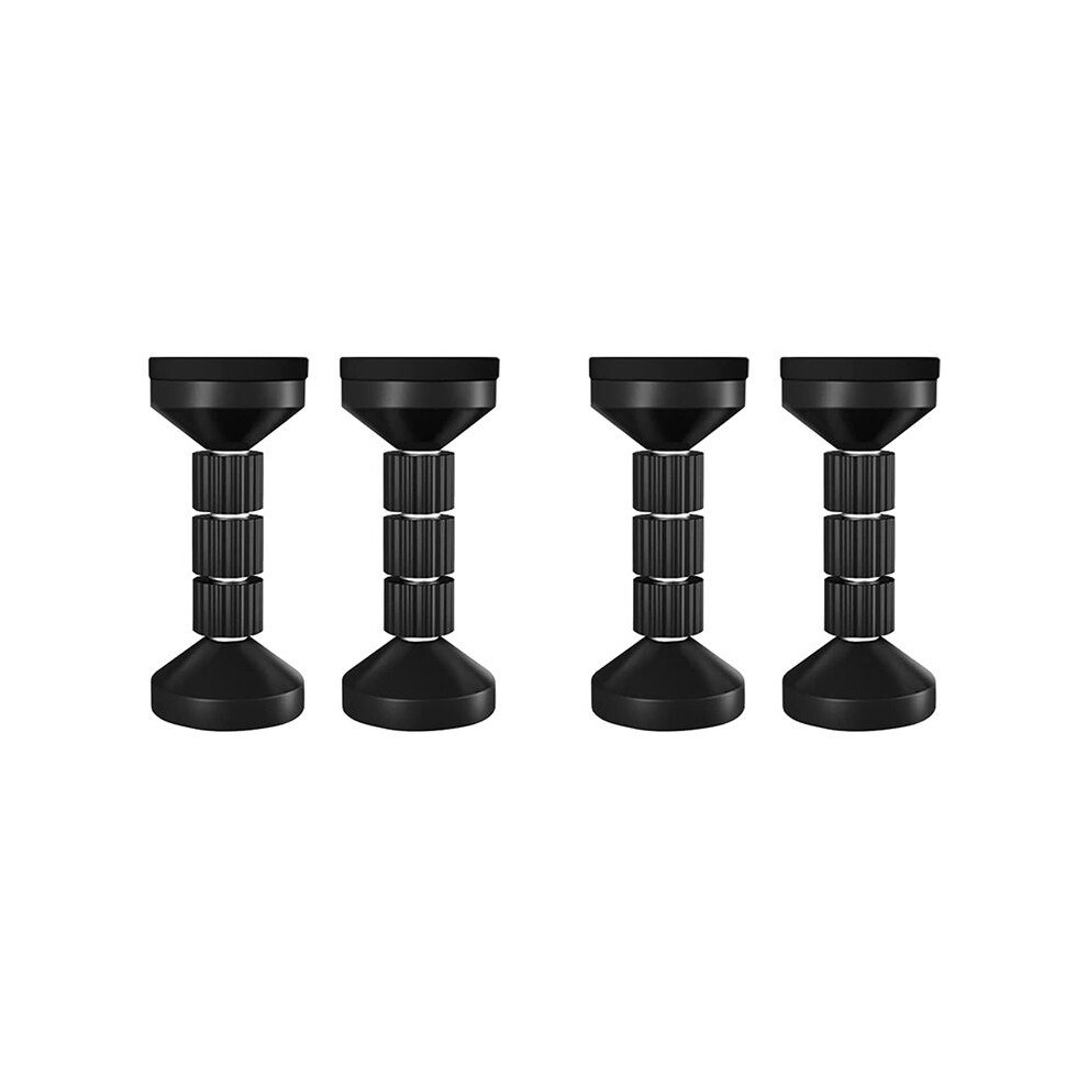 Adjustable Threaded Bed Frame Anti-Shake Tool For Bed,Headboard Stoppers,Prevent Loosening Anti-Shake Fixer(4Pcs Black ) 6033228987406