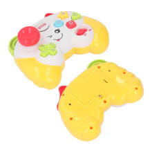 Musikalisches Gamecontroller-Spielzeug für Kinder, Gelb/Blau