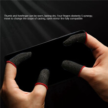 40Pcs Finger Sweat Proof Gaming Sleeves Waterproof Gaming Sleeves Thumbs Finger Sleeve Game Controller Finger Cover