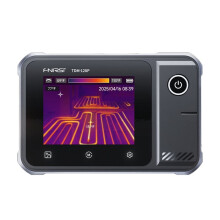 TDM-120P Multimètre Thermique 2-en-1, Testeur de Température, Résolution 120 X 90, Plage de Mesure de -20 C à 400 C, Écran Tactile 2,8 Pouces
