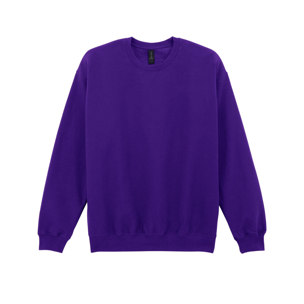 Gildan (3Xl, ) Unisex Adult Softstyle Fleece Midweight Pullover Purple