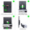 Rádio Automotivo Single Din Carplay Android Auto 9,5 Polegadas Touch Screen Estéreo Automotivo com Mirror Link  FM USB 5