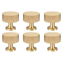 Solid Brass Cabinet Knobs Pulls Cabinet Drawer Dresser Gold Knobs Modern Handles Brushed Brass Finish