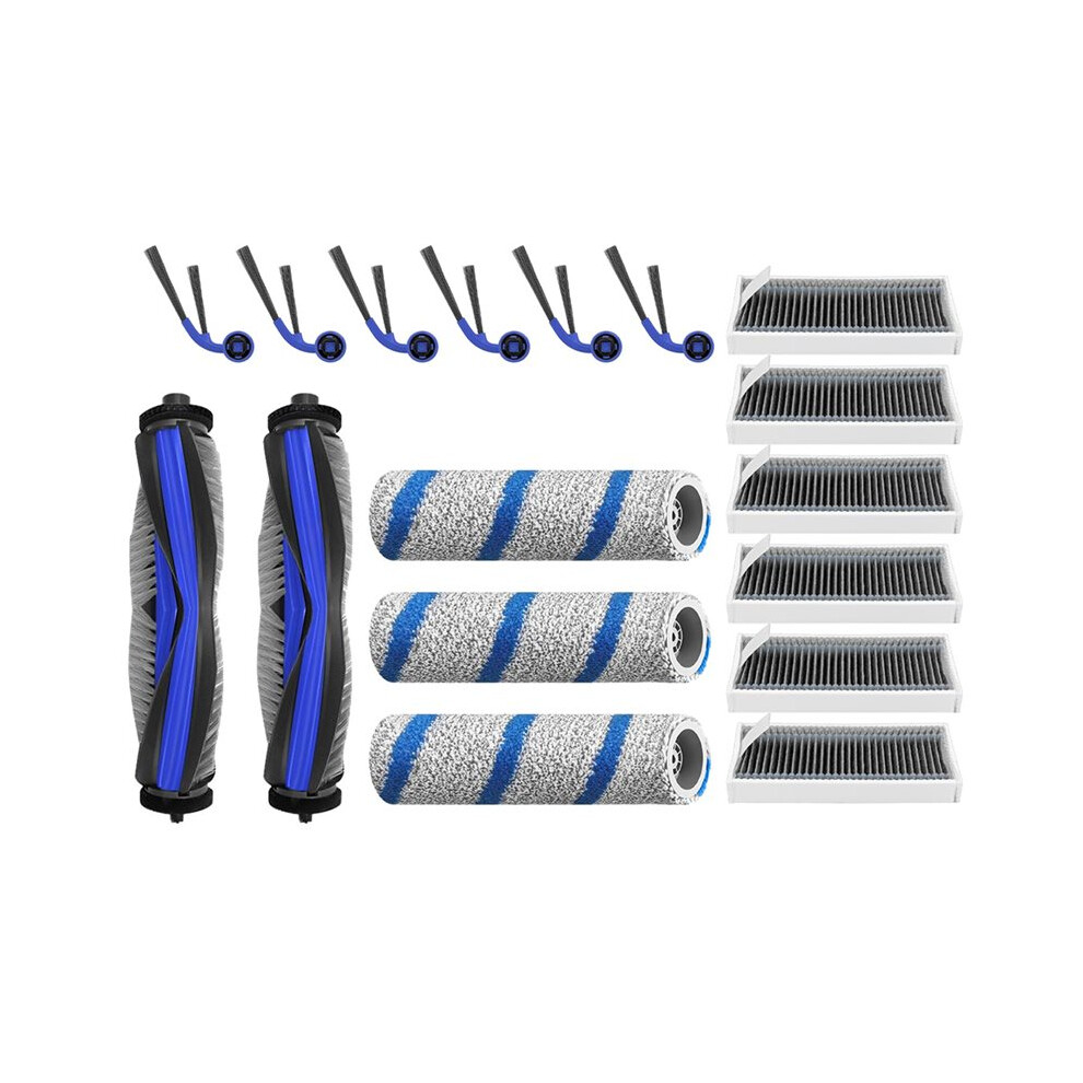 Fit For Deebot X11 Omnicyclone Parts Main Roller Side Brush Filter Roller Mop(17Pcs) 6032227014564