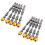 10PCS 65mm PH2 Magnetic Screwdriver Bit Set with Double 1