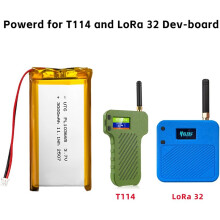 8PCS 3000Mah Battery for Heltec V4 3.7V Lipo PL103665 Lithium Battery for T114 V2 LoRa 32 V3 Board Li Polymer Batteries