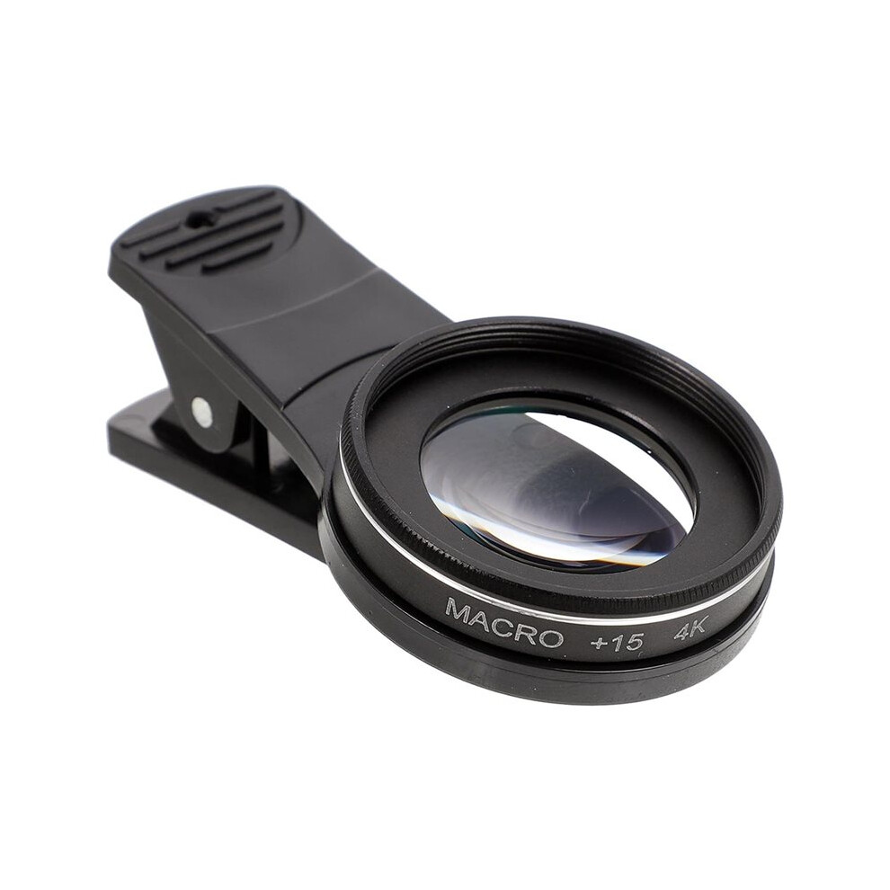 Phone Camera Magnifier 37Mm 15X Macro Lens For Phone Camera Clip- Magnifying For Close- Photography 4711095203967