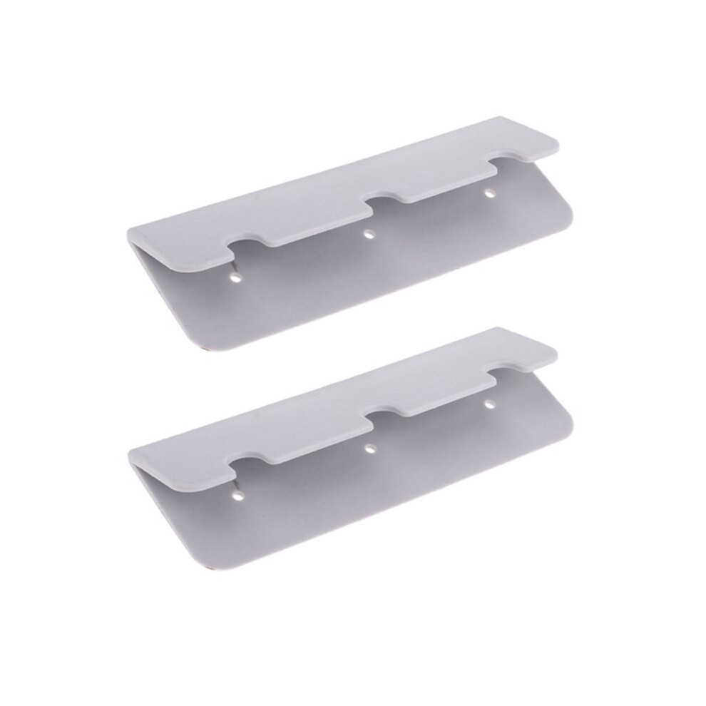 Saudism 2Pcs Boat Hook Clips Brackets For Fishing Boats Inflatable Boats Rib Dinghies Kayaks Canoeing Rafting Accessories