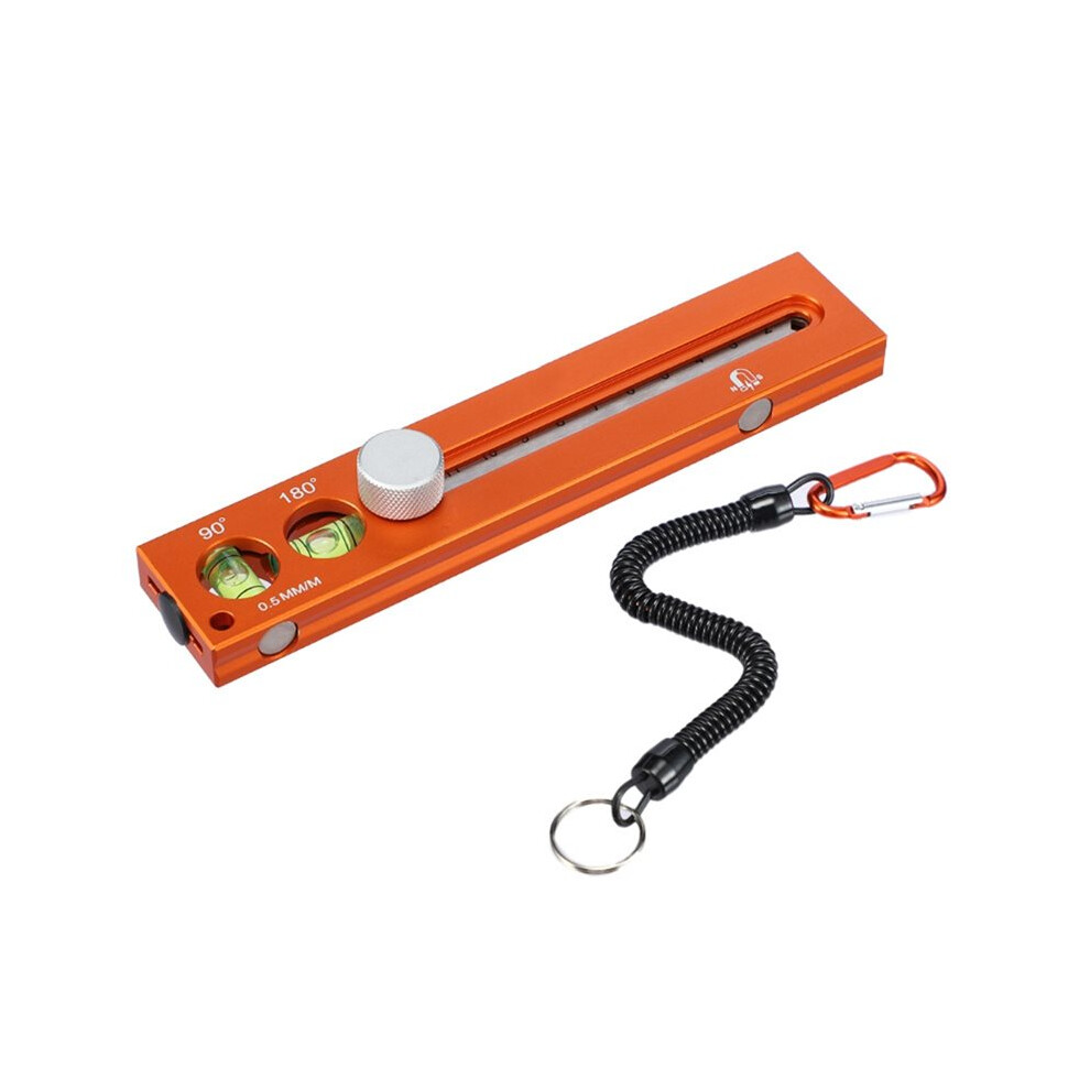 Multifunctional Scribing Level Ruler Extendable Measuring Marking & Positioning Tool Portable Woodworking Scriber 6033418196106