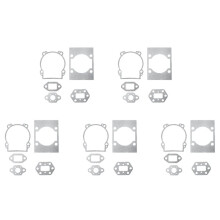 Jeu Complet de Joints D'Étanchéité pour Débroussailleuse 143R G3K G35L G45L G4K 3410 4310 (Joint de Cylindre et Silencieux)