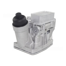 Alloggiamento Filtro Olio In Alluminio per Radiatore Olio 11428507697 per X1 X3 X5 X6 328d 328d XDrive 535d 535d XDrive 11428507694