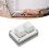 Keyboard 2 Keys USB  Ergonomic Backlit Keyboard Gaming Office Media, Programmable, Injection Molded Keycap A 8