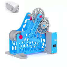 3D Printer Filament Respooler 1kg Spool Rewinder Detachable Modular Design for 3D Printing Filament Management A US Plug