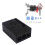 For Raspberry Pi 4B Cooling Fan with ABS Protective Case Thermal Pad & Heat Sink Kit Efficient Quiet Cooling Solution 1
