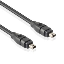 1,8 M Langes FireWire-Kabel, 4-Polig auf 4-Polig, für ILink DV-Kabel, FireWire 400 IEEE 1394-Kabel für Laptop zu Camcorder