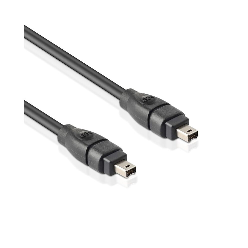 6 Feet Firewire Cable 4 Pin To 4 Pin For Ilink Dv Cable Firewire 400 Ieee 1394 Cord For Laptop To Camcorder Black 4711639782651